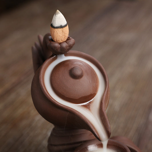 Hanging Pot Back Flow Incense Holder