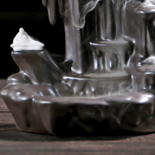 Rising Sun Back Flow Incense Holder