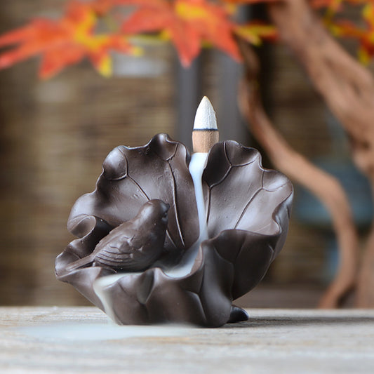 Little Bird Back Flow Incense Holder