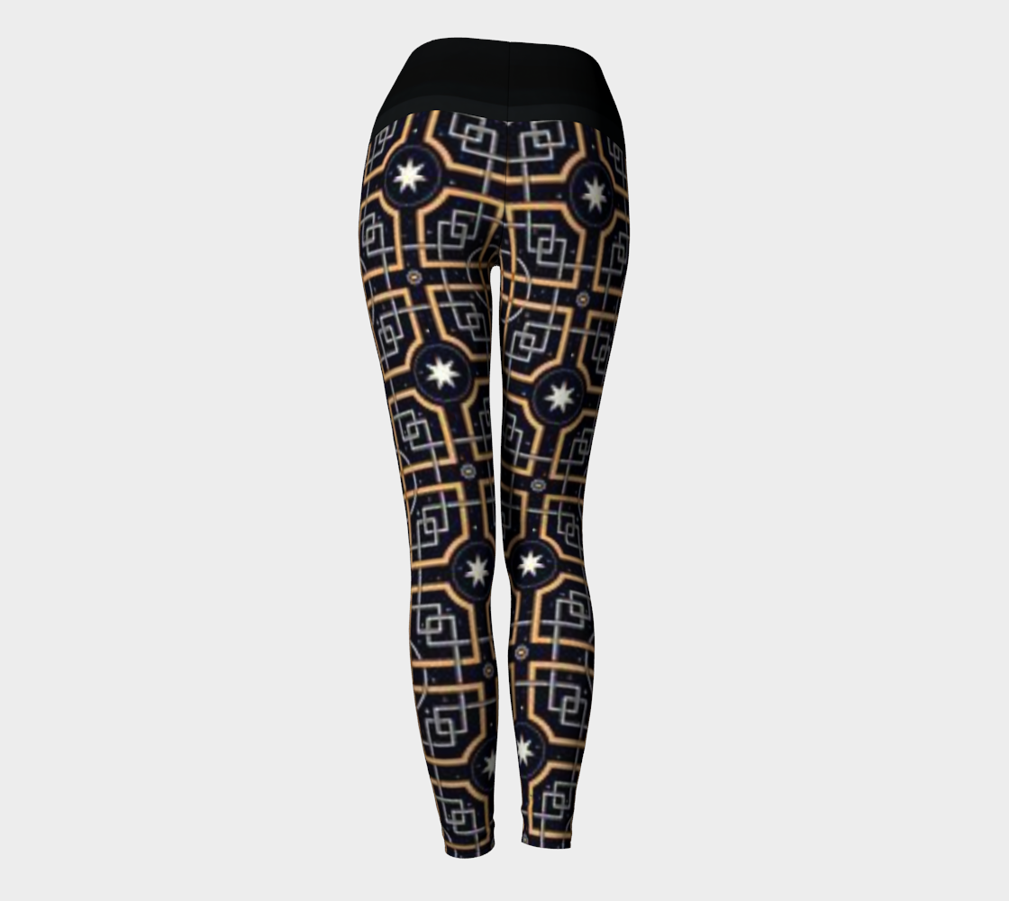 Karma Kustoms The Origin Of Consciousness Yoga Leggings