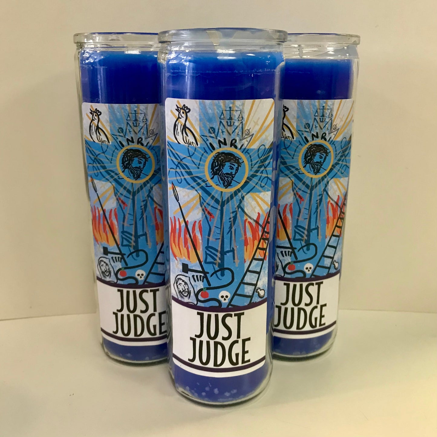 7 Day Candle - Just Judge