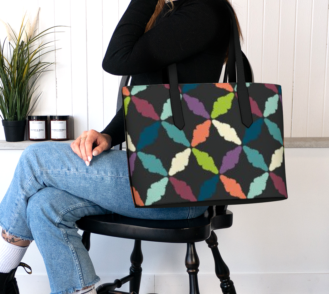 Karma Kustoms-Vegan Leather-Tote Bag-Together