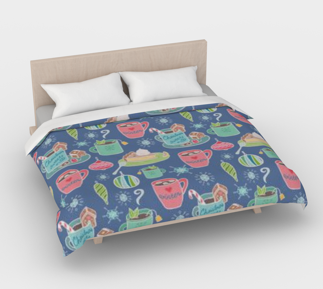 Karma Kustoms Christmas Duvet Cover