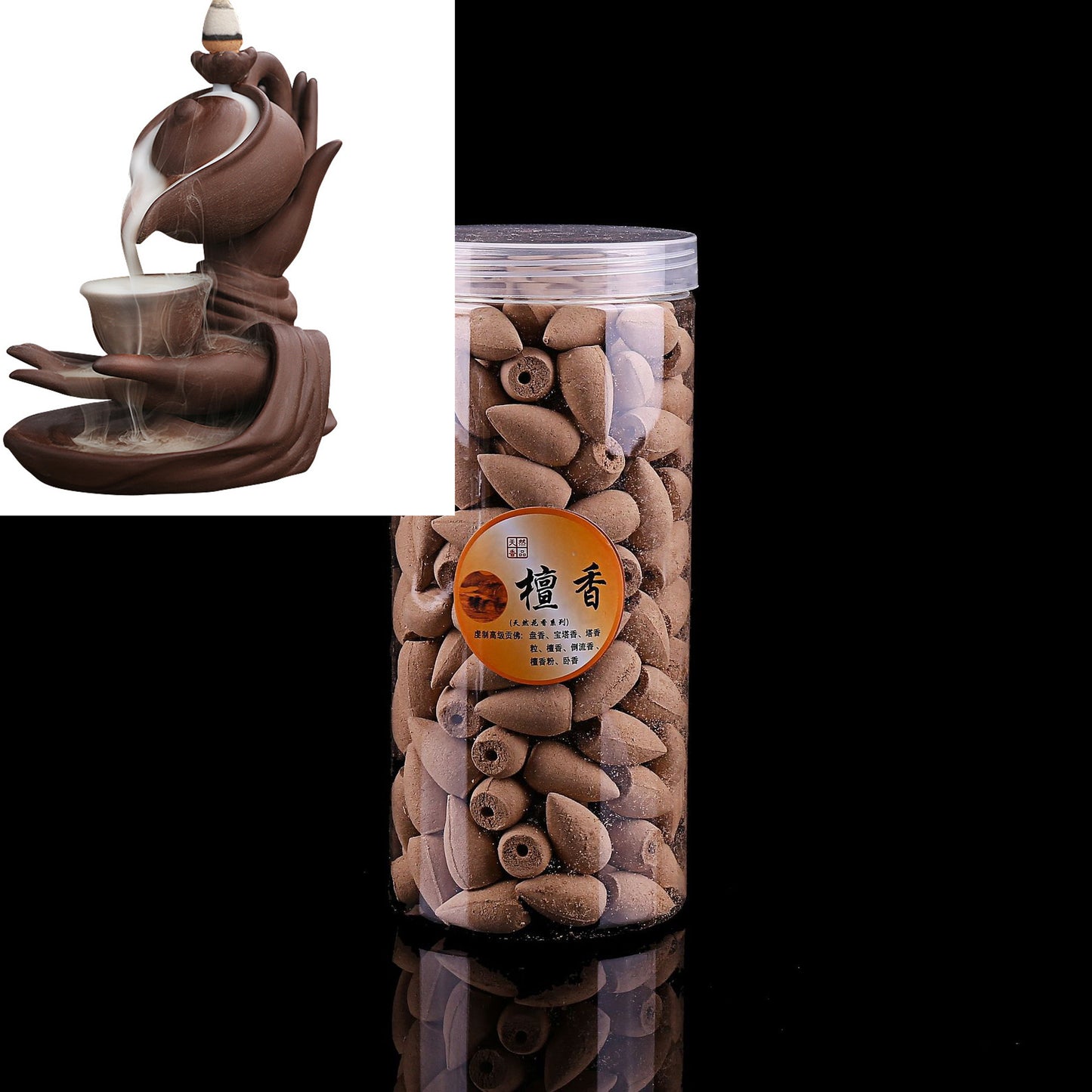 Hanging Pot Back Flow Incense Holder