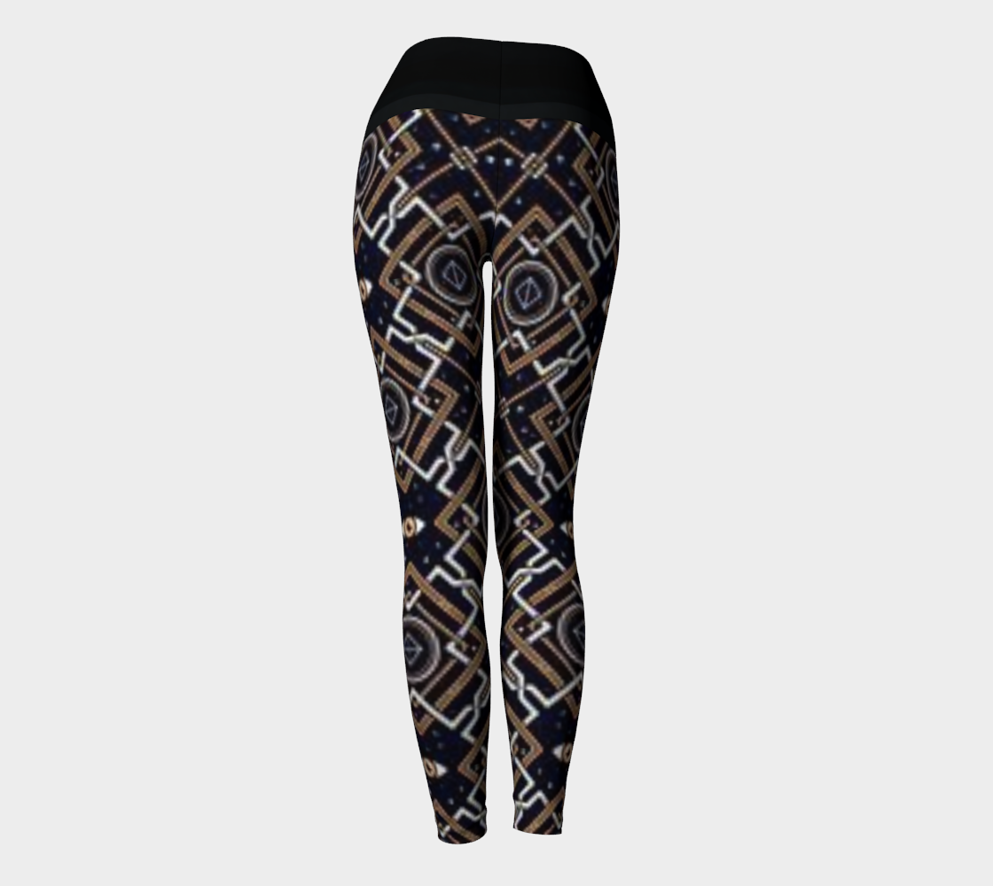 Karma Kustoms The Forgotten Science Of Geometry Yoga Leggings