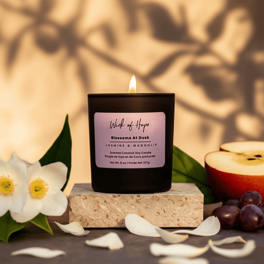 Blossoms at Dusk Candle | Jasmine + Magnolia