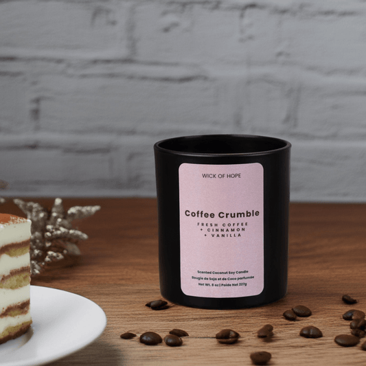 Coffee Crumble Candle | Fresh Coffee + Vanilla Butter