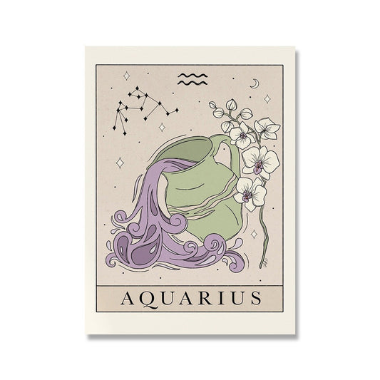 Tarot Constellation Canvas Painting