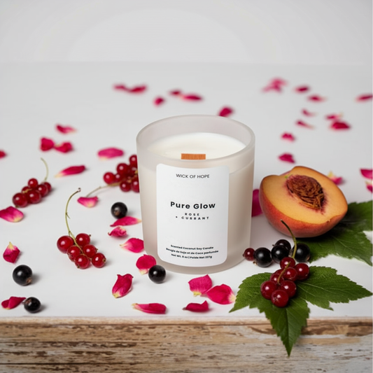 Pure Glow Candle | Rose + Berry