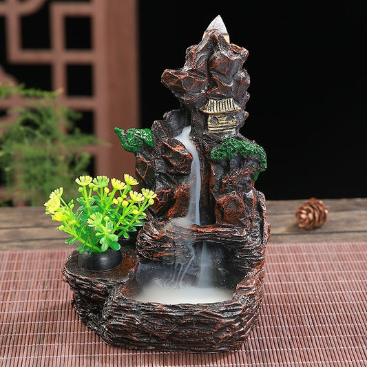 Back flow Incense Holder