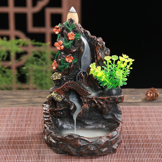 Back flow Incense Holder
