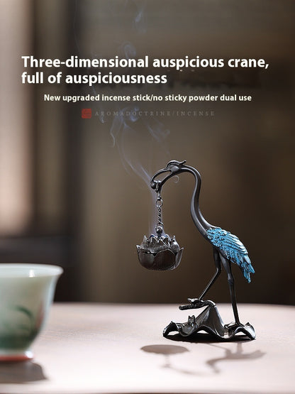 Crane or Tree of Life Incense Holder