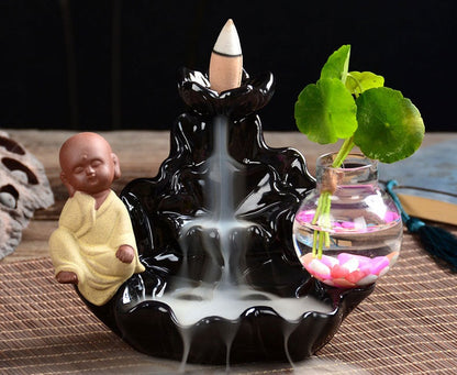 Waterfull Incense Burner 20 Cones Included