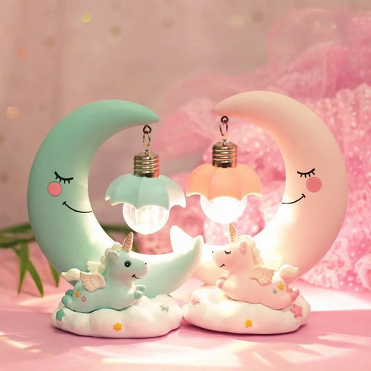 Unicorn Moon Lamp