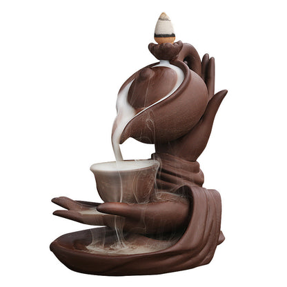 Hanging Pot Back Flow Incense Holder