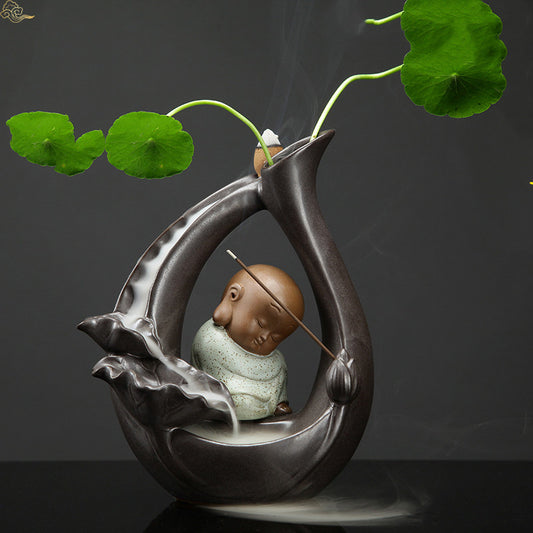 Back Flow Incense Holder