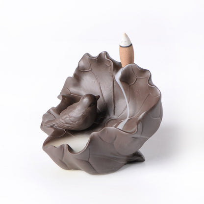 Little Bird Back Flow Incense Holder