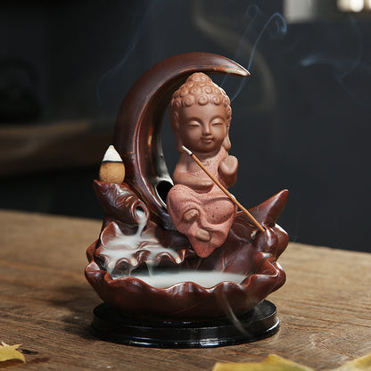 Tathagata Little Monk Incense Holder