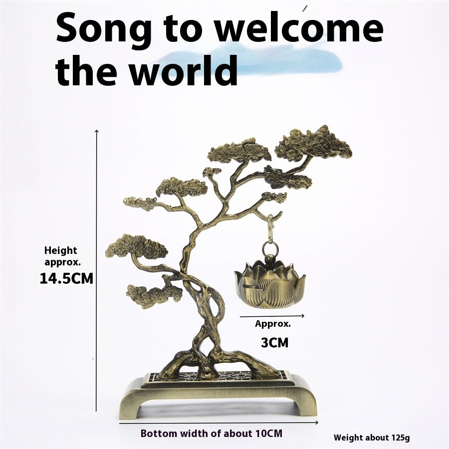 Hanging Ball Zen Back Flow Incense Holder