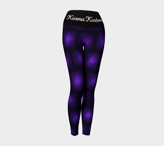 Karma Kustoms Light In The Dark Yoga Leggings