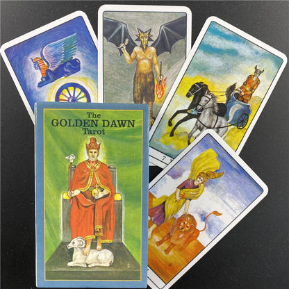 The Golden Dawn Tarot Oracle Cards English Version
