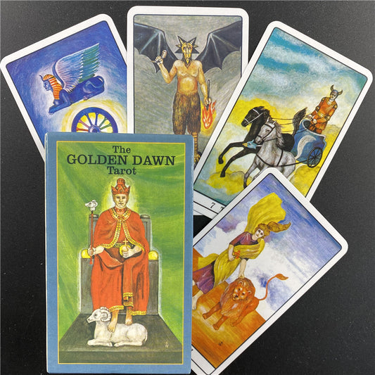 The Golden Dawn Tarot Oracle Cards English Version