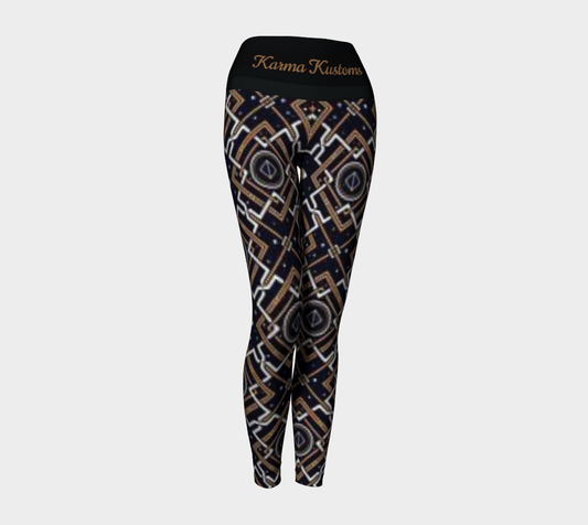 Karma Kustoms The Forgotten Science Of Geometry Yoga Leggings