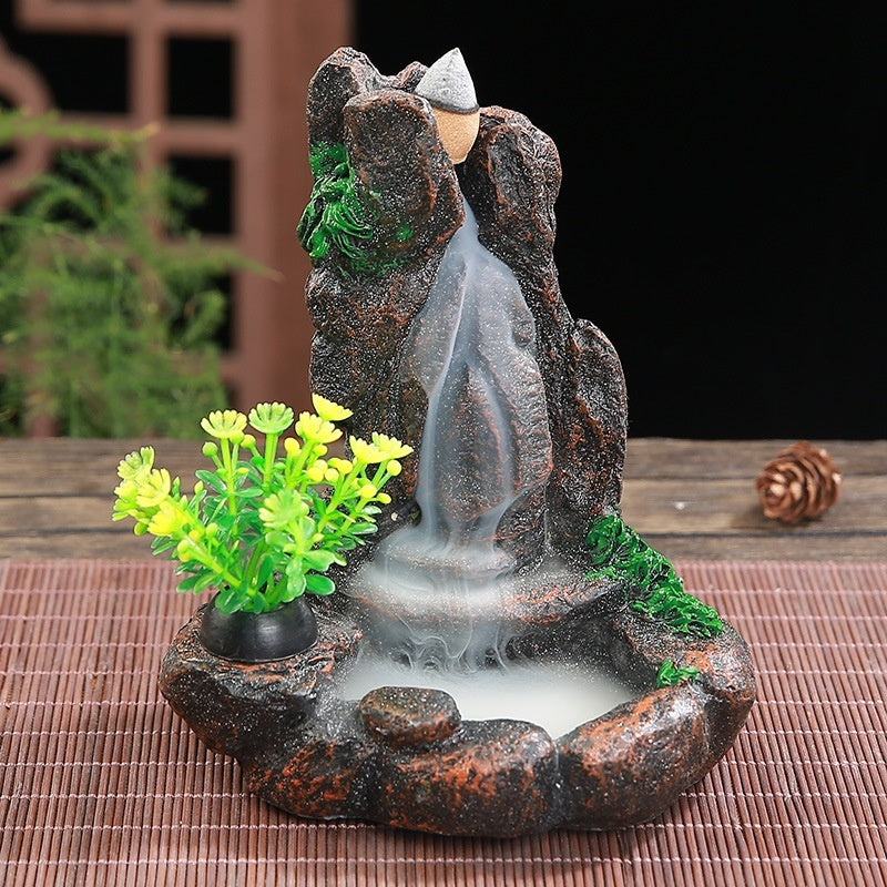 Back flow Incense Holder