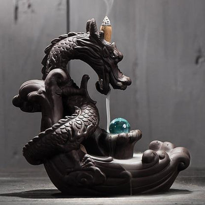 Dragon Back Flow Incense Holder