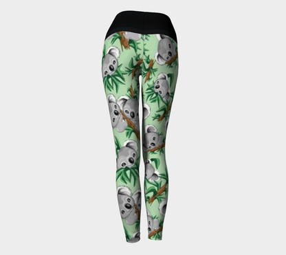 Karma Kustoms Baby Koalas Yoga Leggings