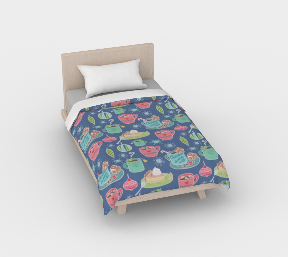 Karma Kustoms Christmas Duvet Cover