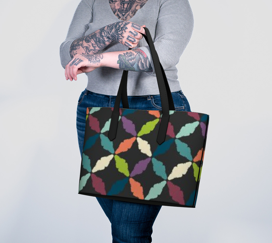 Karma Kustoms-Vegan Leather-Tote Bag-Together