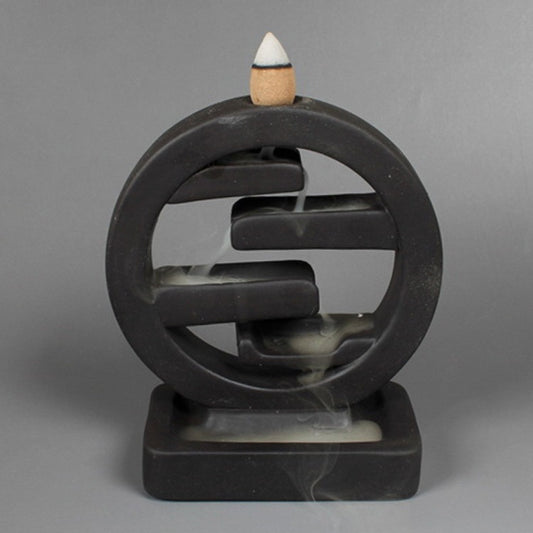 Ceramic Backflow Incense Burner