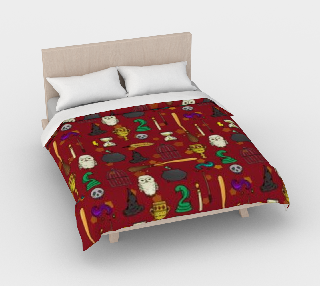 Karma Kustoms Sorcerer Duvet Cover