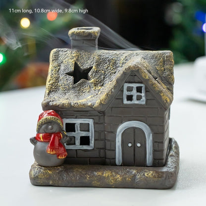 Ceramic Christmas Coil Incense Holder