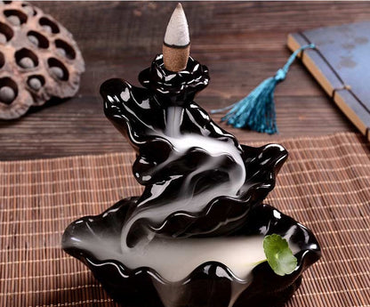 Waterfull Incense Burner 20 Cones Included