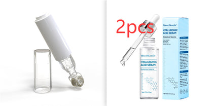 3 In 1 Lip Care Roller Needle Roller Lip Roller Beard Growth Roller Beard Hair Growth Roller Beard Treatment & Serum Applicant