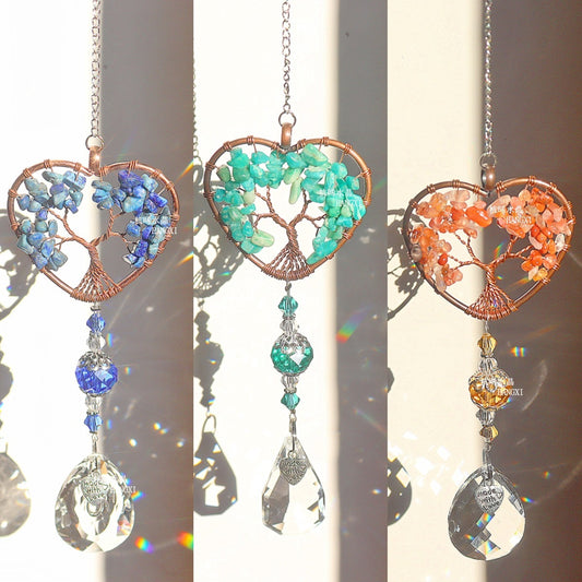Tree of Life Crystal Pendant