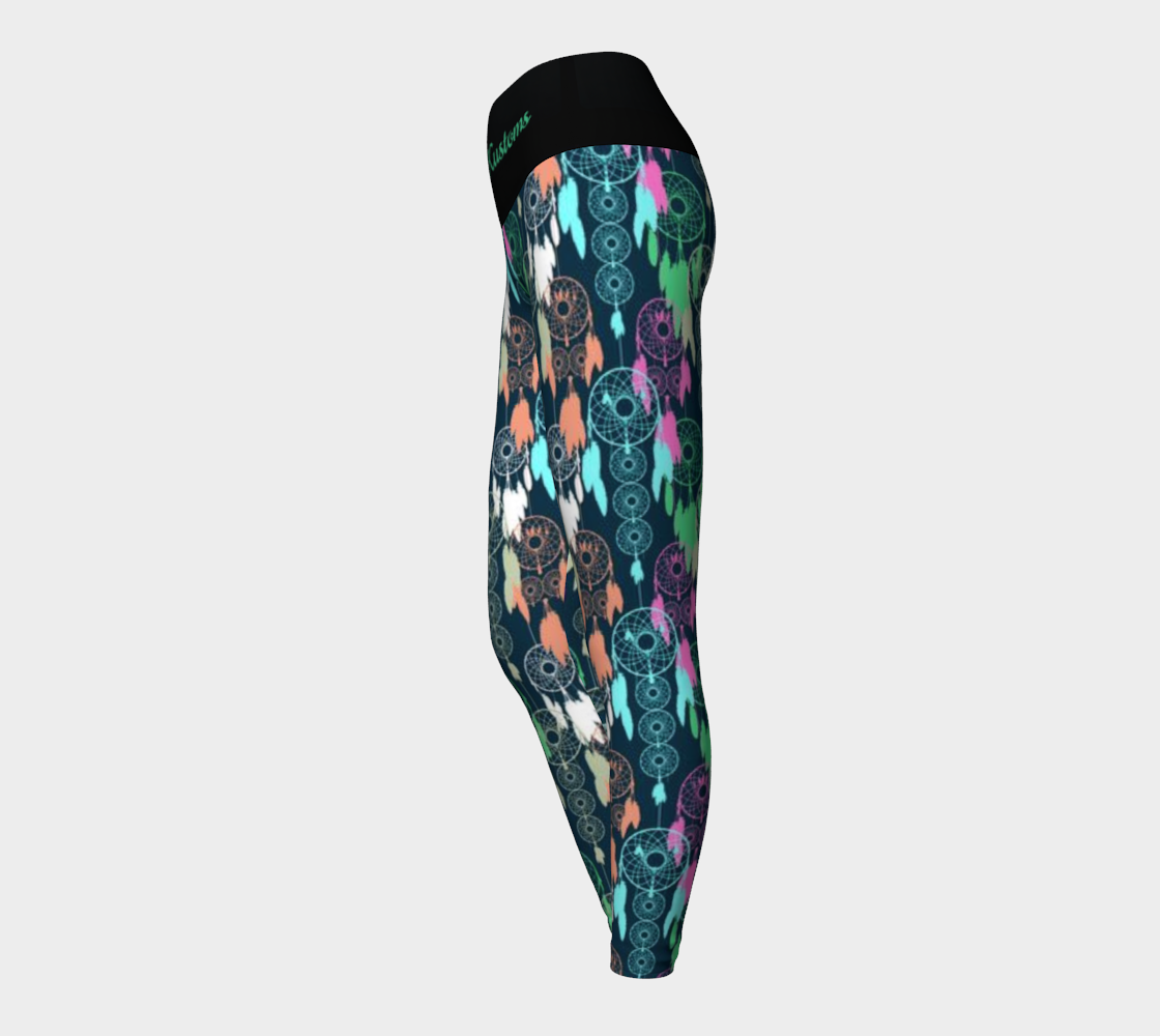 Karma Kustoms Dream Catcher Yoga Leggings