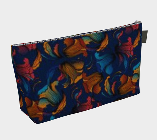 Karma Kustoms Flower Makeup Bag