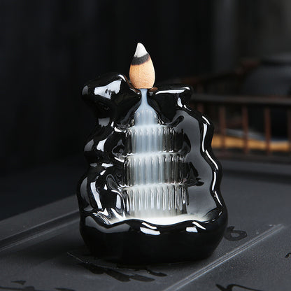 Ceramic Back-flow Incense Holder
