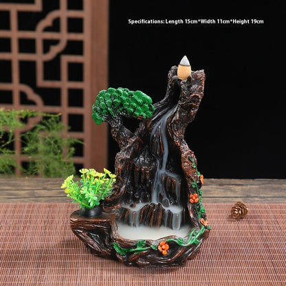 Back flow Incense Holder