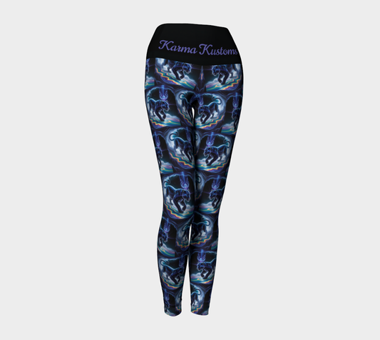 Karma Kustoms Astral Panther Yoga Leggings