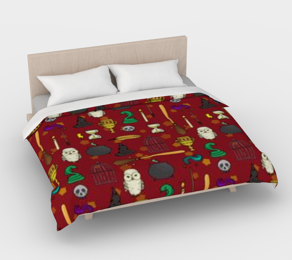 Karma Kustoms Sorcerer Duvet Cover