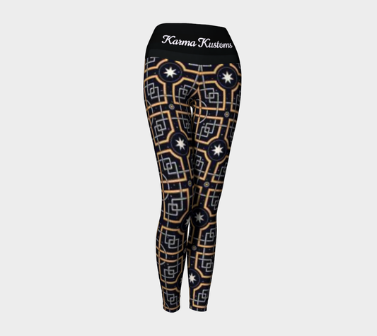 Karma Kustoms The Origin Of Consciousness Yoga Leggings