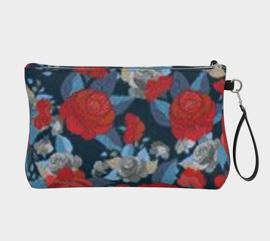 Karma Kustoms Roses Makeup bag