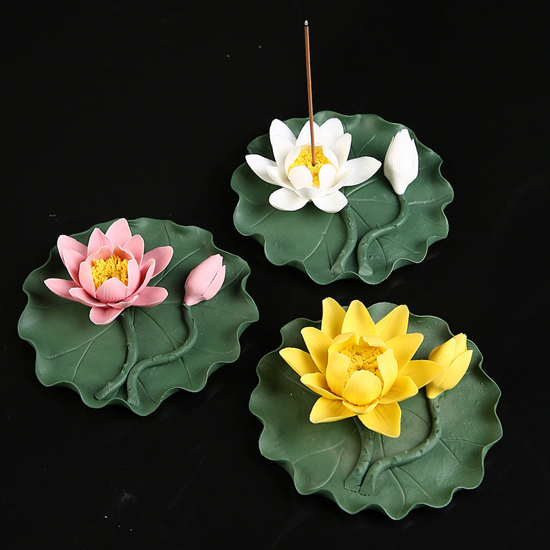 Lotus Flower Incense Holder