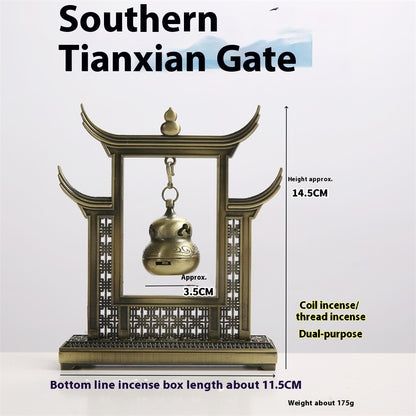 Hanging Ball Zen Back Flow Incense Holder