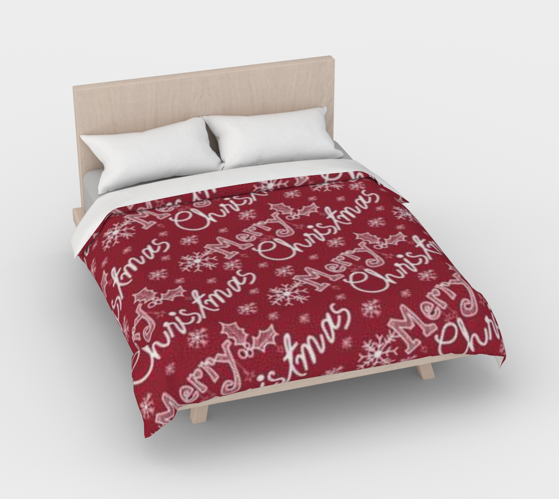 Karma Kustoms Merry Christmas Duvet Cover