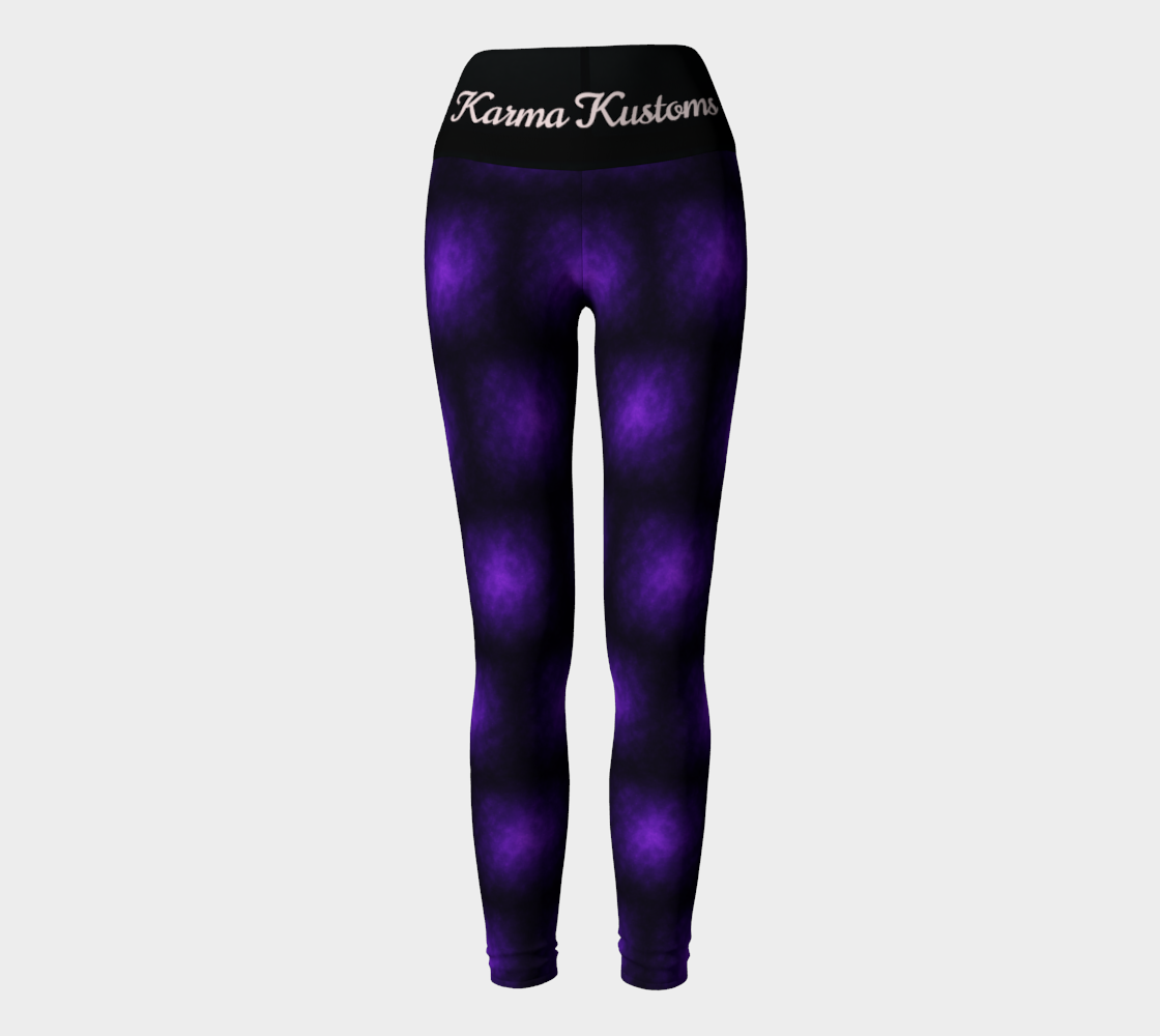 Karma Kustoms Light In The Dark Yoga Leggings